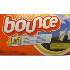 Detergent - Dryer Sheets -  Fabric Softner Sheets - Bounce Brand /  1 x 260 Sheets